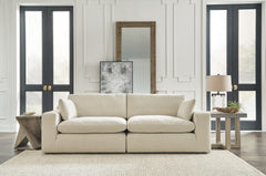 Hoover Furniture Outlet - Ashley Furniture - Elyza 2-Piece Sectional Loveseat - RAF 2-Piece Sectional Loveseat - 10006S1