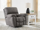 Hoover Furniture Outlet - Ashley Furniture - Bakerstein Power Recliner - PWR Rocker REC/ADJ Headrest - PC1250398