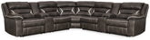 Hoover Furniture Outlet - Ashley Furniture - Kincord 3-Piece Power Reclining Sectional - 3-Piece Power Reclining Sectional - 13104S5