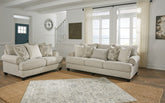 Hoover Furniture Outlet - Ashley Furniture - Asanti Sofa and Loveseat - Sofa and Loveseat - 13201U2