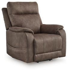 Hoover Furniture Outlet - Ashley Furniture - Crestmeade Power Lift Recliner - Power Lift Recliner / Fossil - 1350312