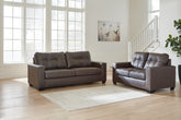 Hoover Furniture Outlet - Ashley Furniture - Barlin Mills Sofa and Loveseat - Sofa and Loveseat - 17003U1