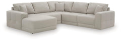 Hoover Furniture Outlet - Ashley Furniture - Next-Gen Gaucho 5-Piece Sectional with Chaise - RAF 5-Piece Sectional with Chaise - 18304S6