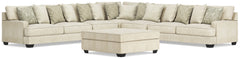 Rawcliffe 5-Piece Sectional and Oversized Ottoman
