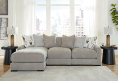 Hoover Furniture Outlet - Ashley Furniture - Aslan Court 3-Piece Sofa Sectional with Chaise - RAF 3-Piece Sofa Sectional with Chaise - 20305S3