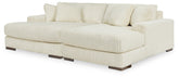Hoover Furniture Outlet - Ashley Furniture - Lindyn Super Chaise - RAF Super Chaise - 21104S16