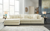 Hoover Furniture Outlet - Ashley Furniture - Lindyn 3-Piece Sectional with Chaise - RAF 3-Piece Sectional with Chaise - 21104S13