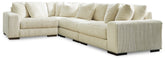 Hoover Furniture Outlet - Ashley Furniture - Lindyn 4-Piece Sectional - RAF 4-Piece Sectional - 21104S8