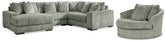 Hoover Furniture Outlet - Ashley Furniture - Lindyn 4-Piece Sectionals with Chair - 4-Piece Sectionals with Chair - 21105U4