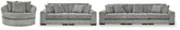 Hoover Furniture Outlet - Ashley Furniture - Lindyn Sofa, Loveseat and Oversized Chair - Sofa, Loveseat and Oversized Chair - 21105U13