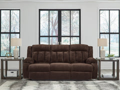 Hoover Furniture Outlet - Ashley Furniture - Observation Power Reclining Sofa with Drop Down Table - REC PWR Sofa w/Drop Down Table - PC2140699