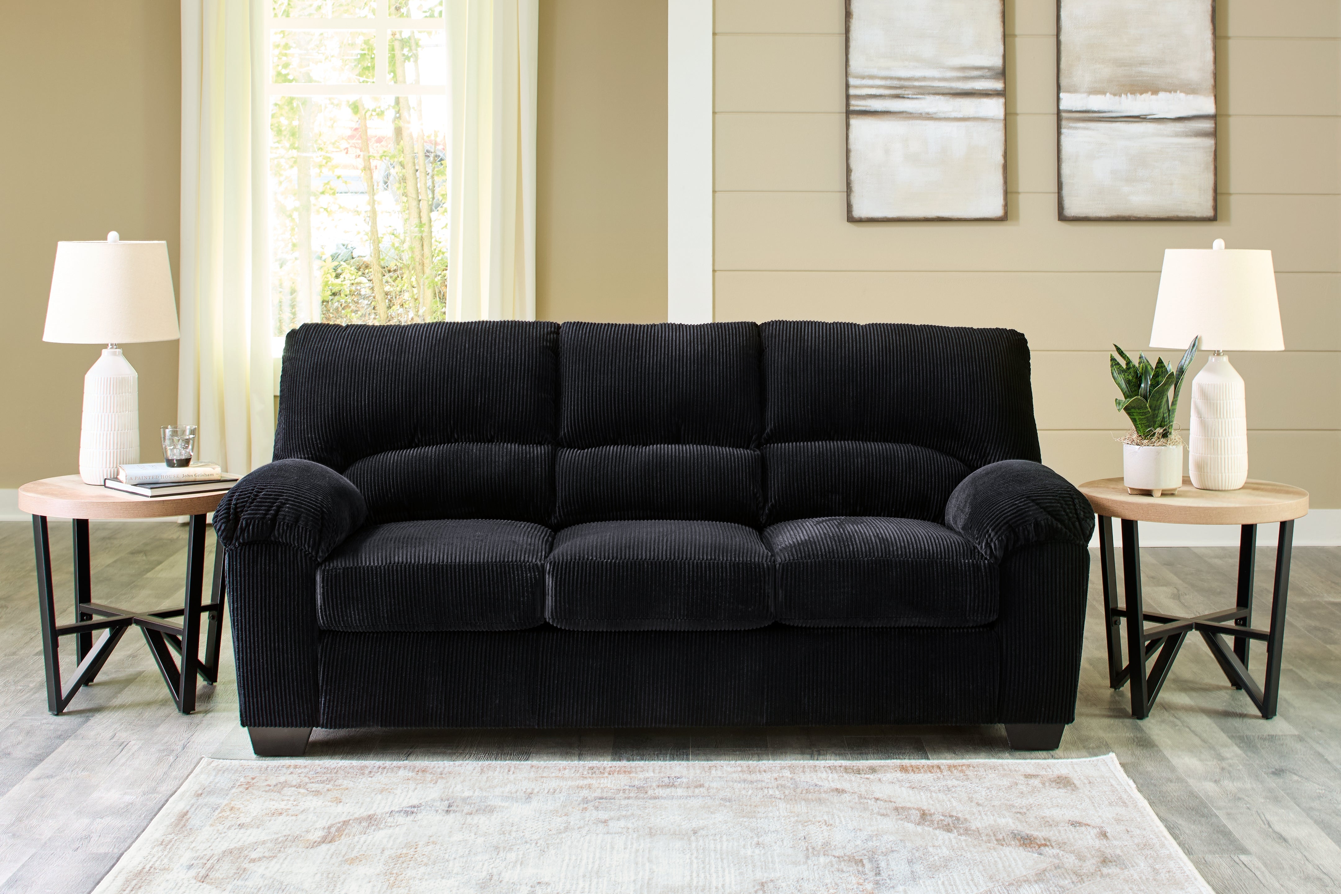 Hoover Furniture Outlet - Ashley Furniture - SimpleJoy Sofa - Sofa - 2420438