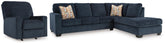 Hoover Furniture Outlet - Ashley Furniture - Aviemore 2-Piece Sectional and Recliner - 2-Piece Sectional and Recliner - 24303U6