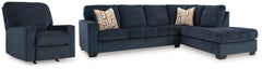 Aviemore 2-Piece Sectional and Recliner