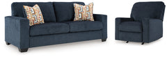 Hoover Furniture Outlet - Ashley Furniture - Aviemore Sofa and Recliner - Sofa and Recliner - 24303U3