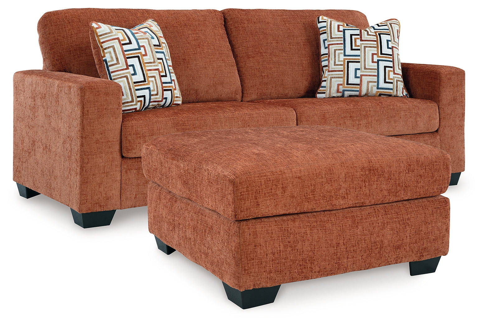Hoover Furniture Outlet - Ashley Furniture - Aviemore Sofa and Ottoman - Sofa and Ottoman - 24304U2