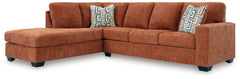 Hoover Furniture Outlet - Ashley Furniture - Aviemore 2-Piece Sectional with Chaise - RAF 2-Piece Sectional with Chaise / Ink - 24303S1