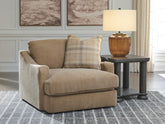 Hoover Furniture Outlet - Ashley Furniture - ChloeeAnne Oversized Chair - Chair and a Half - 2550523