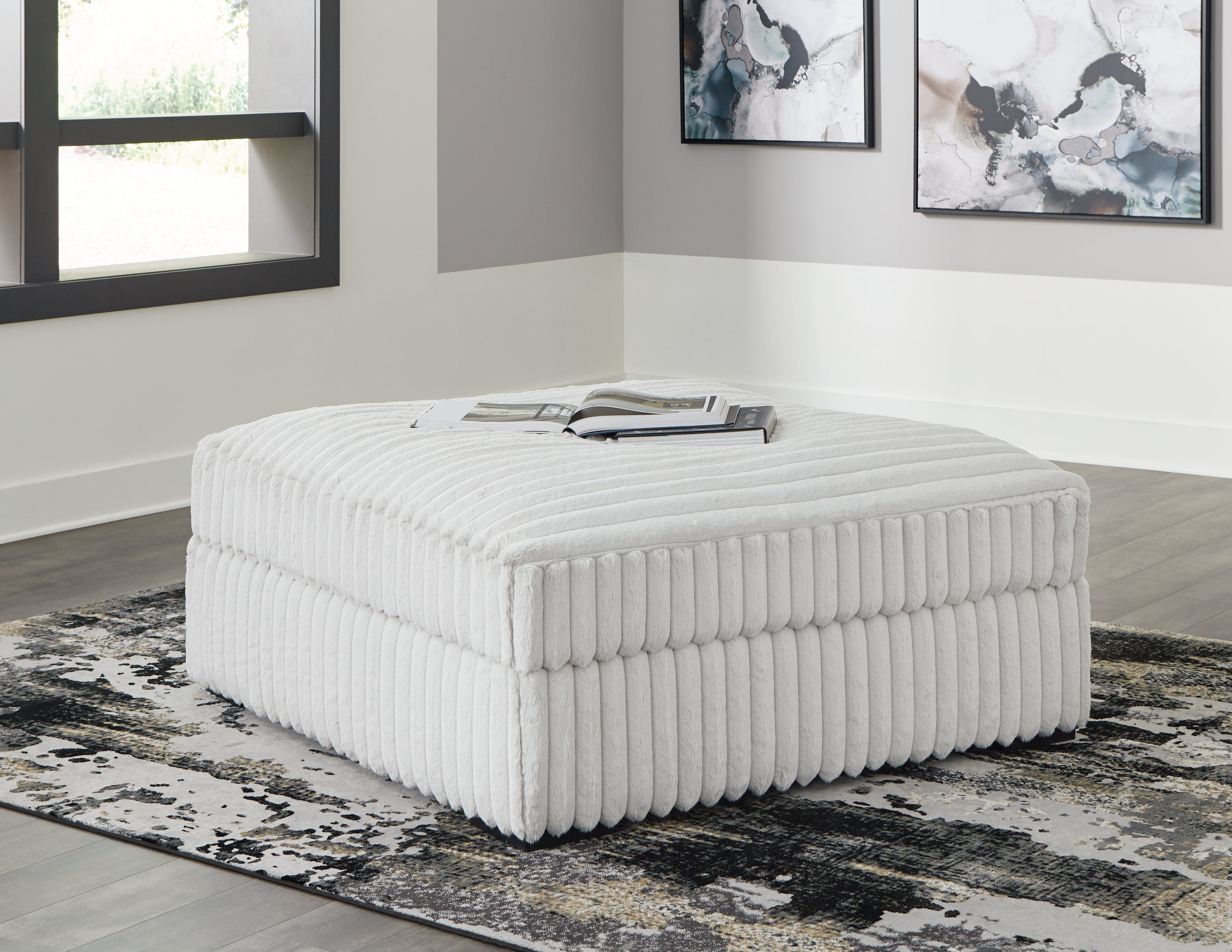 Hoover Furniture Outlet - Ashley Furniture - Stupendous Oversized Accent Ottoman - Oversized Accent Ottoman - 2590308