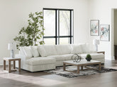 Hoover Furniture Outlet - Ashley Furniture - Stupendous 4-Piece Sectional with Double Chaise - RAF 4-Piece Sectional with Double Chaise - 25903S5