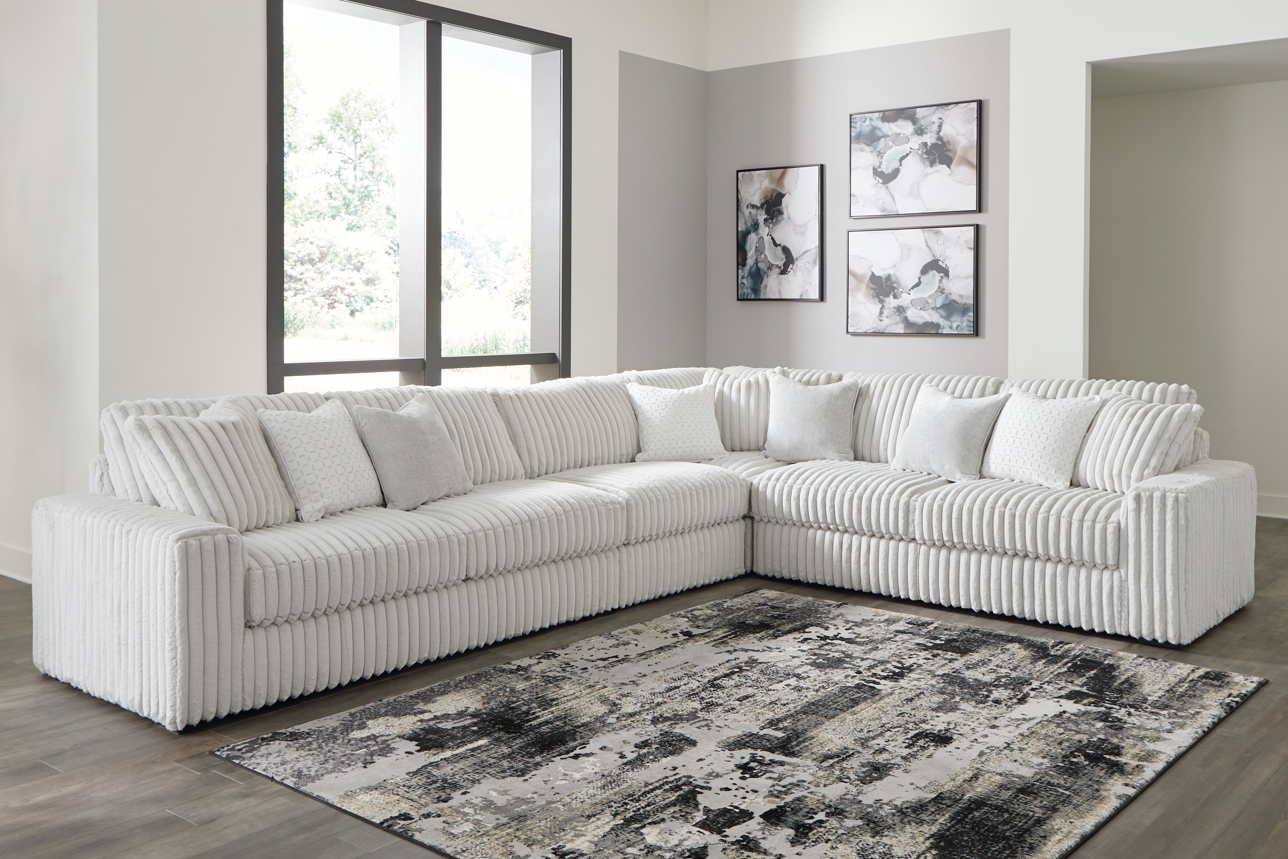 Hoover Furniture Outlet - Ashley Furniture - Stupendous 4-Piece Sectional - LAF 4-Piece Sectional - 25903S2