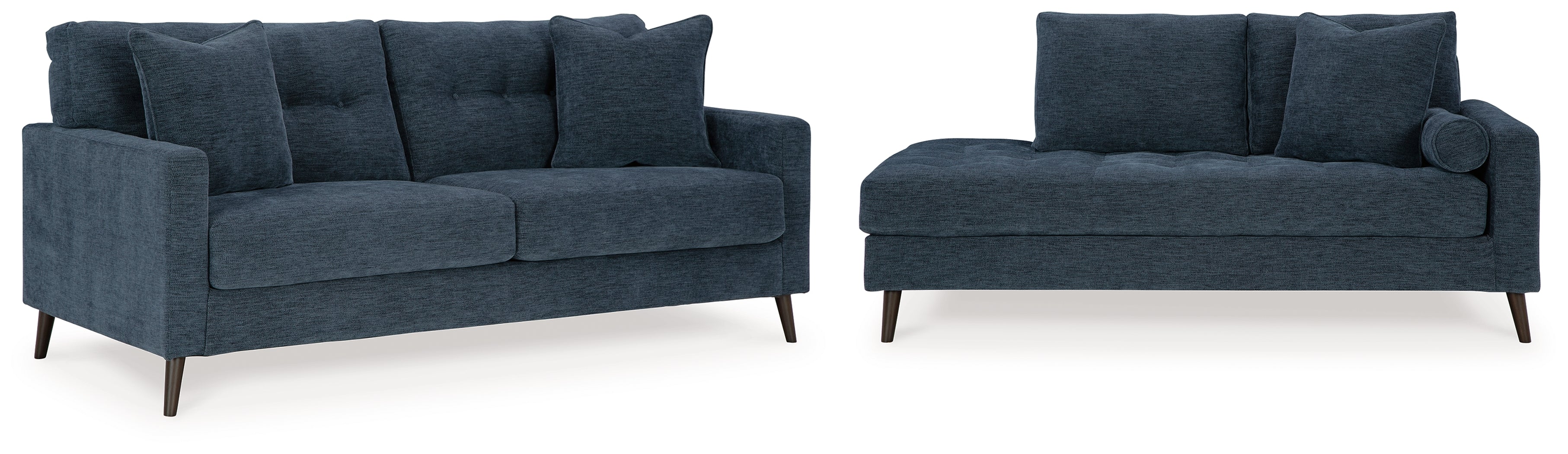 Hoover Furniture Outlet - Ashley Furniture - Bixler Sofa and Chaise - Sofa and Chaise - 26106U2