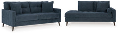 Hoover Furniture Outlet - Ashley Furniture - Bixler Sofa and Chaise - Sofa and Chaise - 26106U2