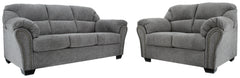Hoover Furniture Outlet - Ashley Furniture - Allmaxx Sofa and Loveseat - Sofa and Loveseat - 28105U1
