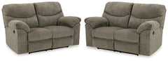 Alphons Set of 2 Reclining Loveseats