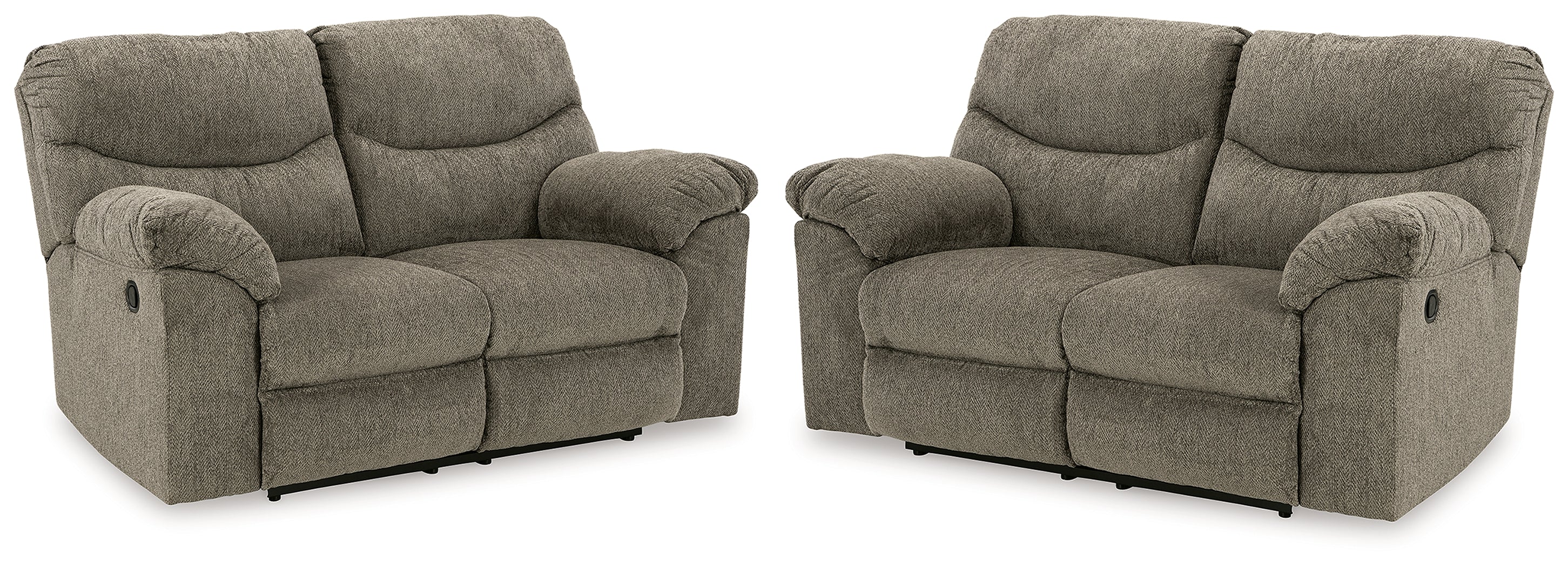 Hoover Furniture Outlet - Ashley Furniture - Alphons Set of 2 Reclining Loveseats - Set of 2 Reclining Loveseats - 28201U4