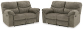 Hoover Furniture Outlet - Ashley Furniture - Alphons Set of 2 Reclining Loveseats - Set of 2 Reclining Loveseats - 28201U4