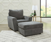 Hoover Furniture Outlet - Ashley Furniture - Stairatt Chair and Ottoman - Chair and Ottoman - 28502U2