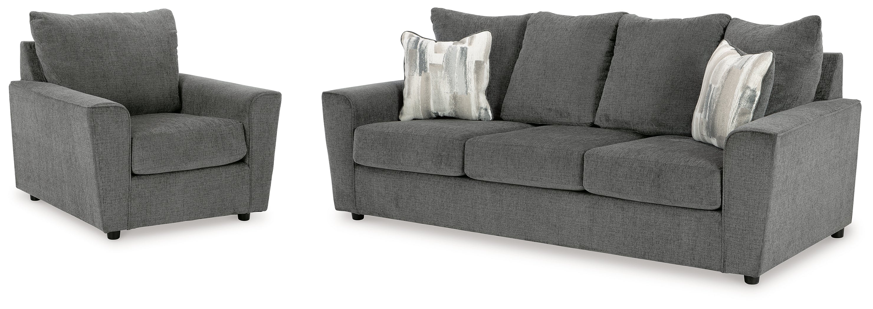 Hoover Furniture Outlet - Ashley Furniture - Stairatt Sofa and Chair - Sofa and Chair - 28502U3