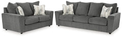 Hoover Furniture Outlet - Ashley Furniture - Stairatt Sofa and Loveseat - Sofa and Loveseat - 28502U1