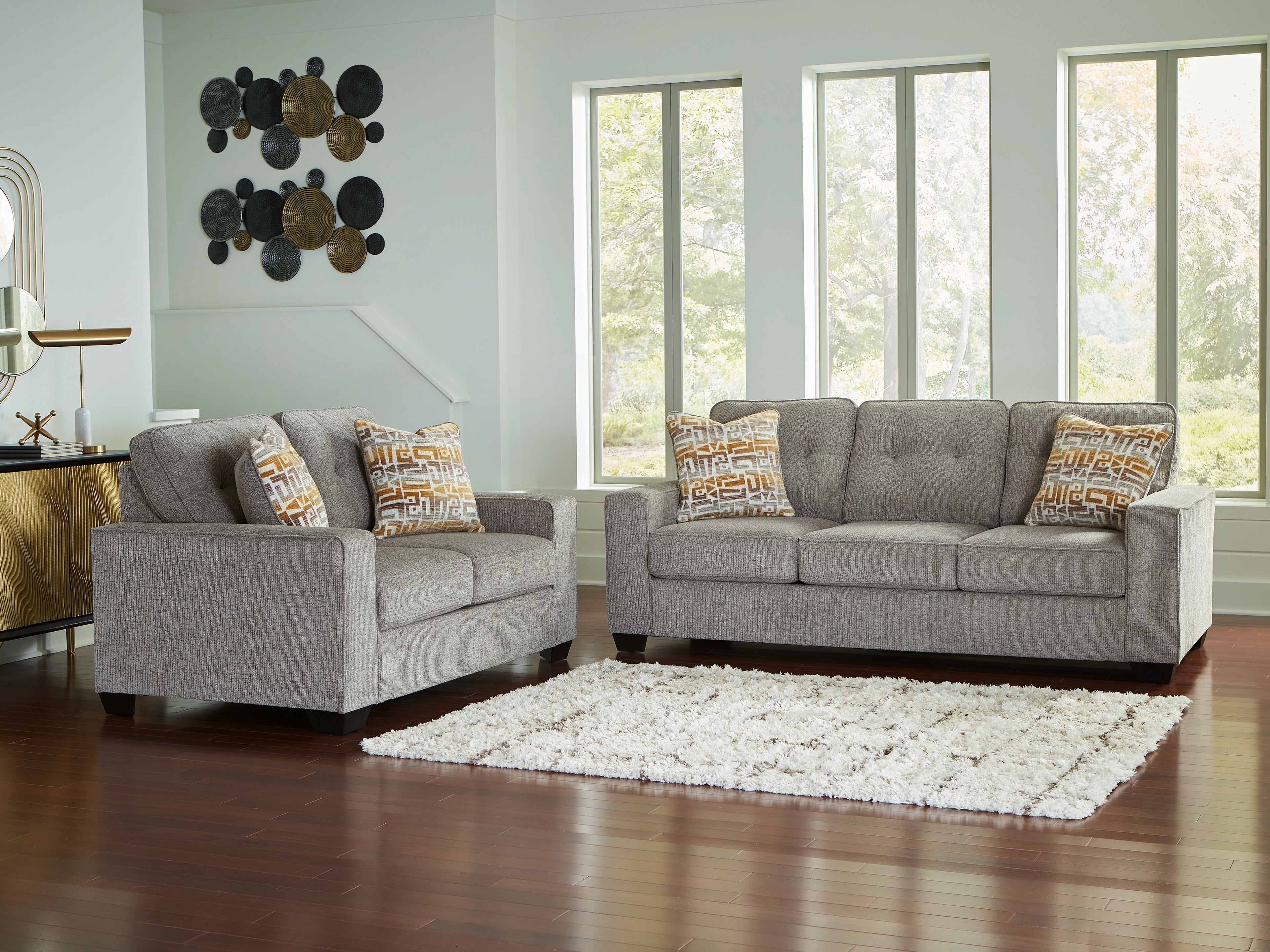 Hoover Furniture Outlet - Ashley Furniture - Larimer Sofa and Loveseat - Sofa and Loveseat - PC29204U1