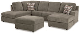 Hoover Furniture Outlet - Ashley Furniture - O'Phannon 2-Piece Sectional and Ottoman - 2-Piece Sectional and Ottoman - 29402U1