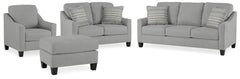 Hoover Furniture Outlet - Ashley Furniture - Adlai Sofa, Loveseat, Chair and Ottoman - Sofa, Loveseat, Chair and Ottoman - 30103U3