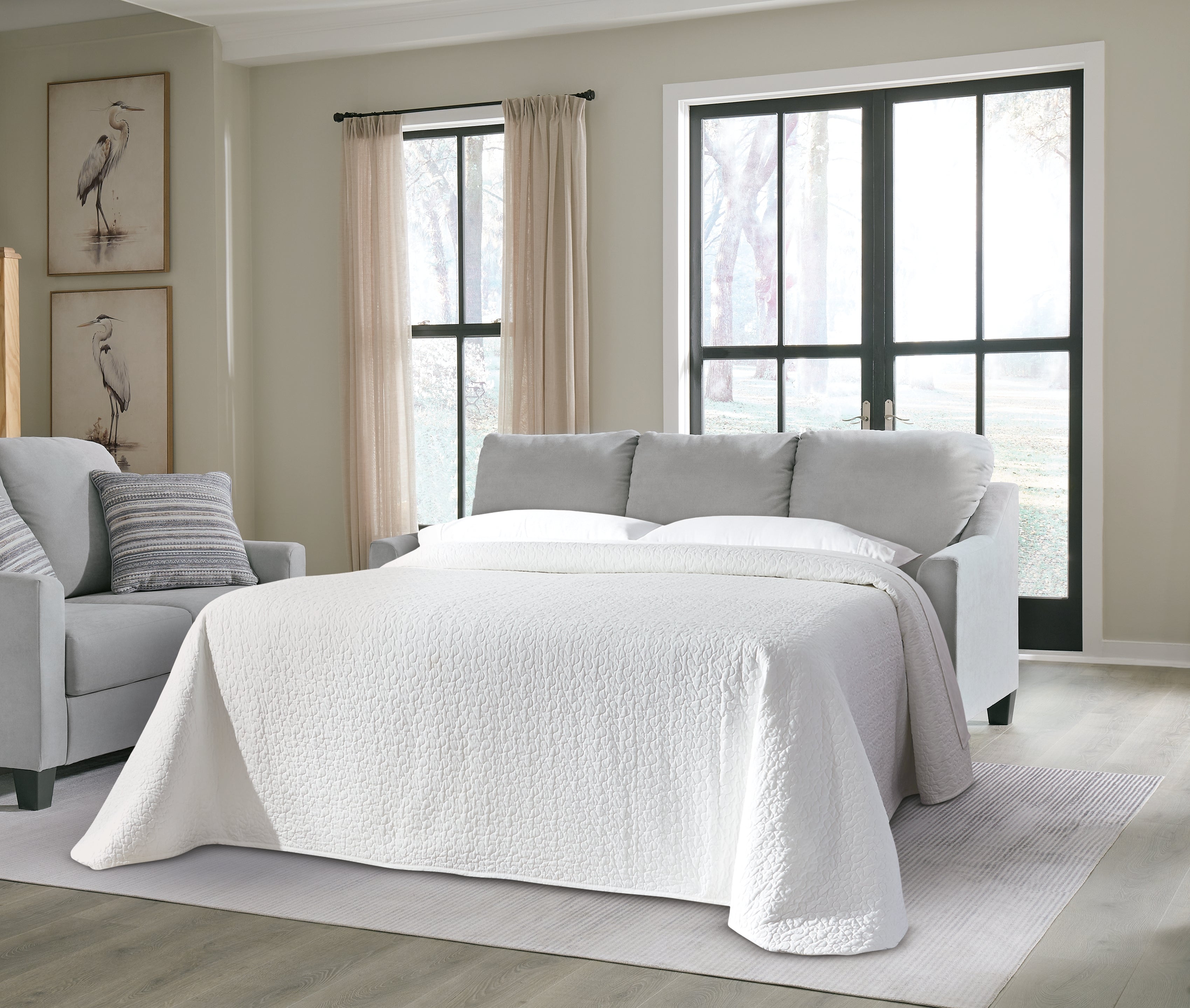 Hoover Furniture Outlet - Ashley Furniture - Adlai Queen Sofa Sleeper - Queen Sofa Sleeper - 3010339