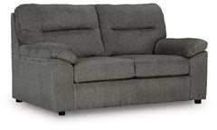 Hoover Furniture Outlet - Ashley Furniture - Bindura Loveseat - Loveseat - 3030535