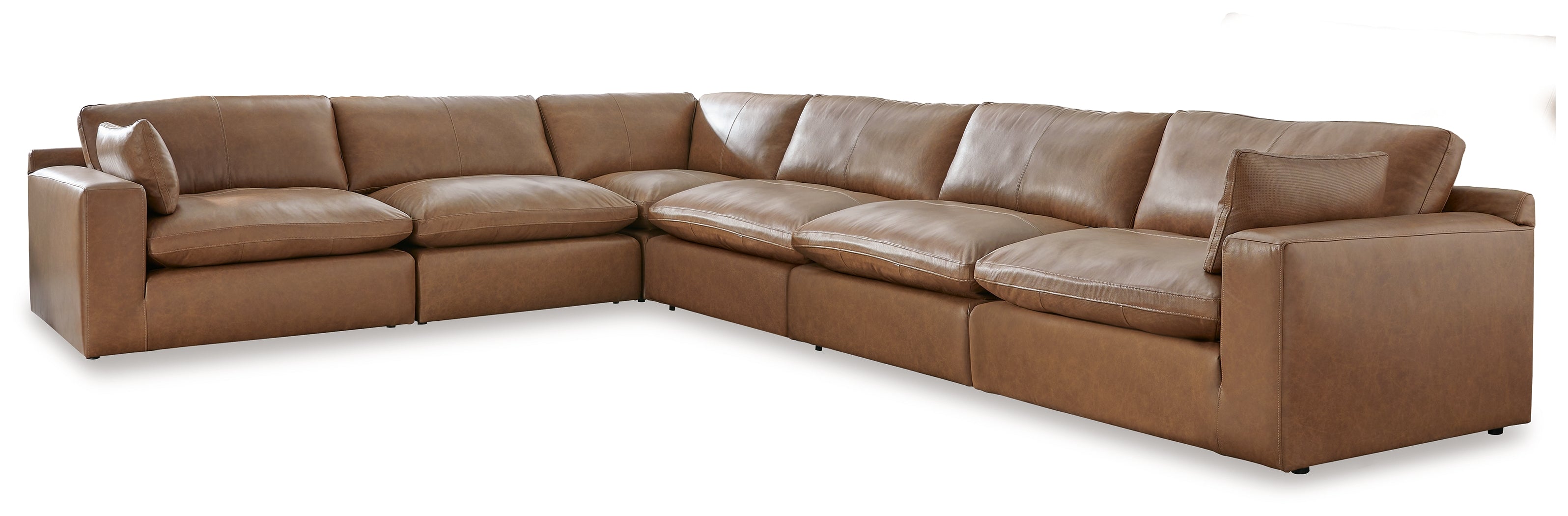 Hoover Furniture Outlet - Ashley Furniture - Emilia 6-Piece Sectional - RAF 6-Piece Sectional - 30901S5