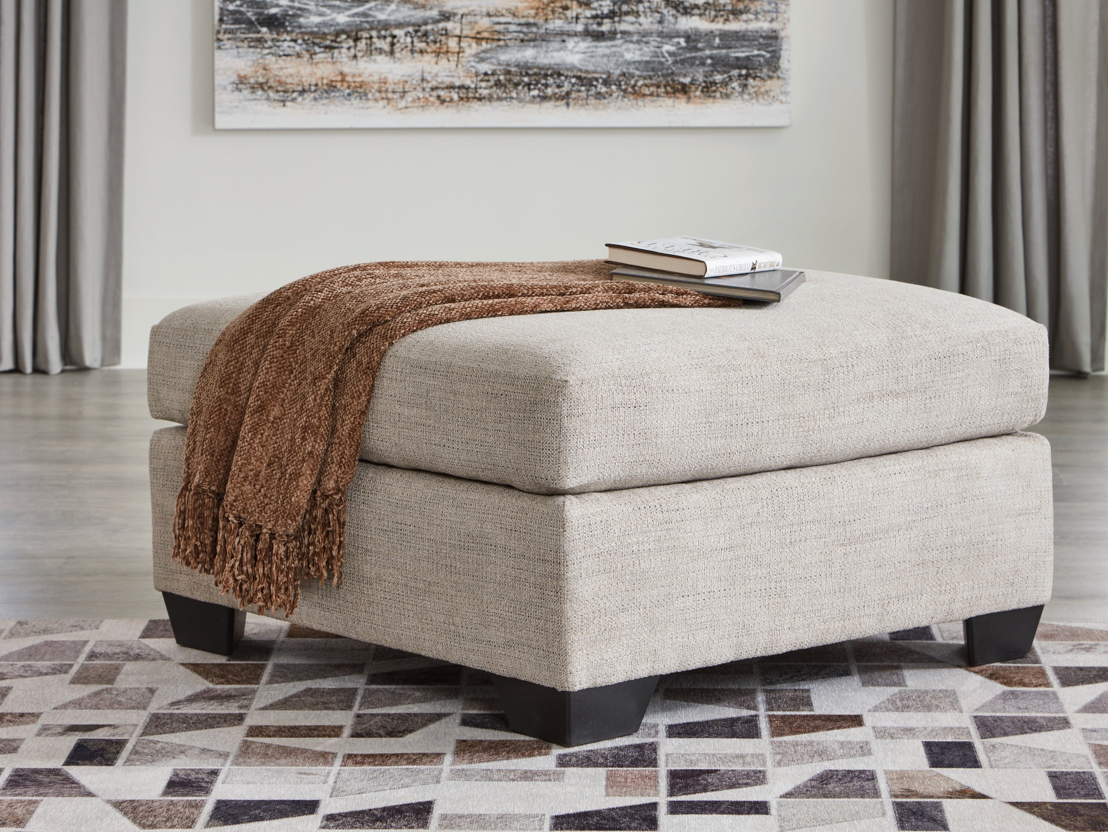 Hoover Furniture Outlet - Ashley Furniture - Mahoney Oversized Accent Ottoman - Oversized Accent Ottoman - 3100408