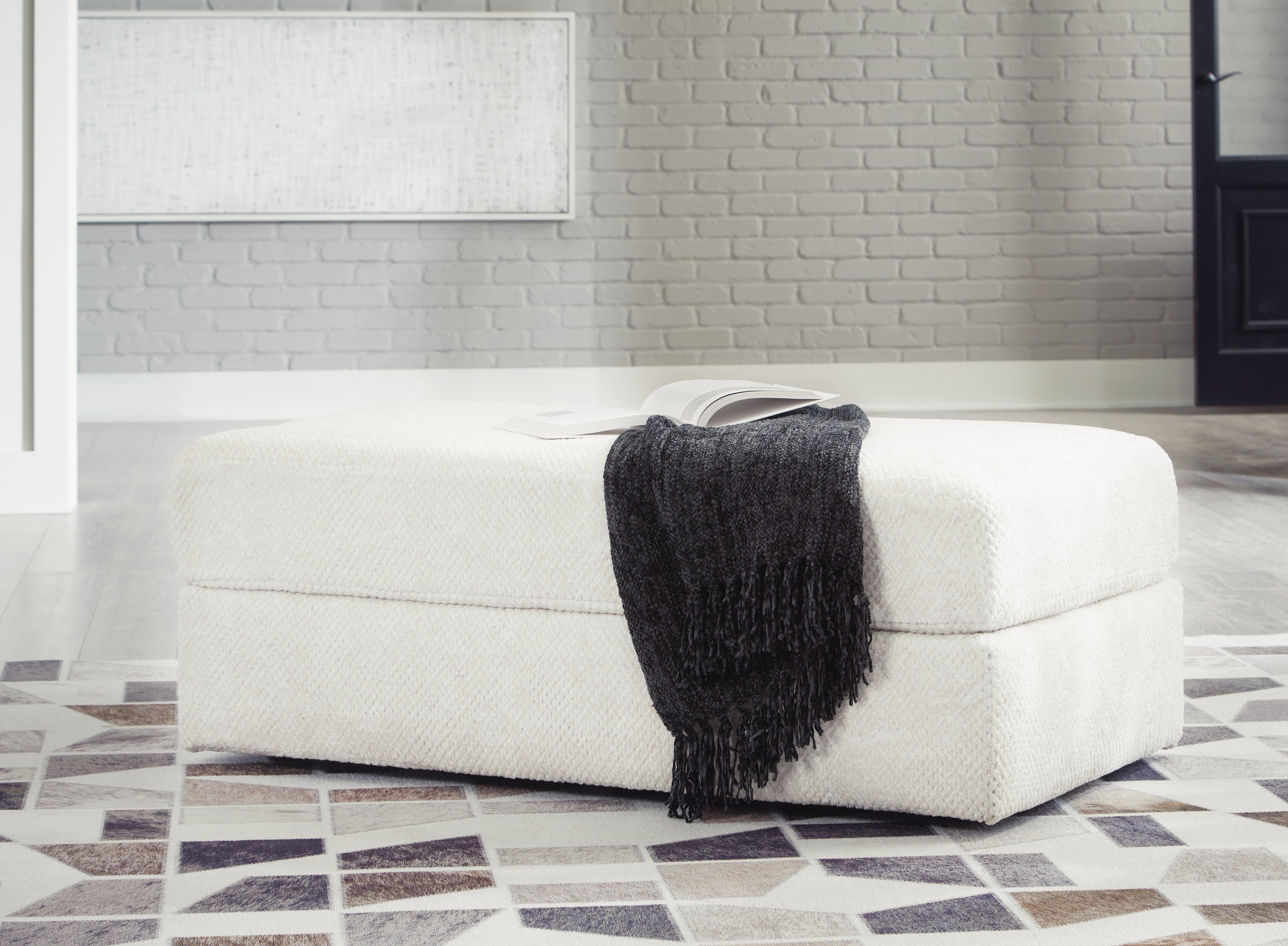 Hoover Furniture Outlet - Ashley Furniture - Karinne Oversized Accent Ottoman - Oversized Accent Ottoman - 3140308