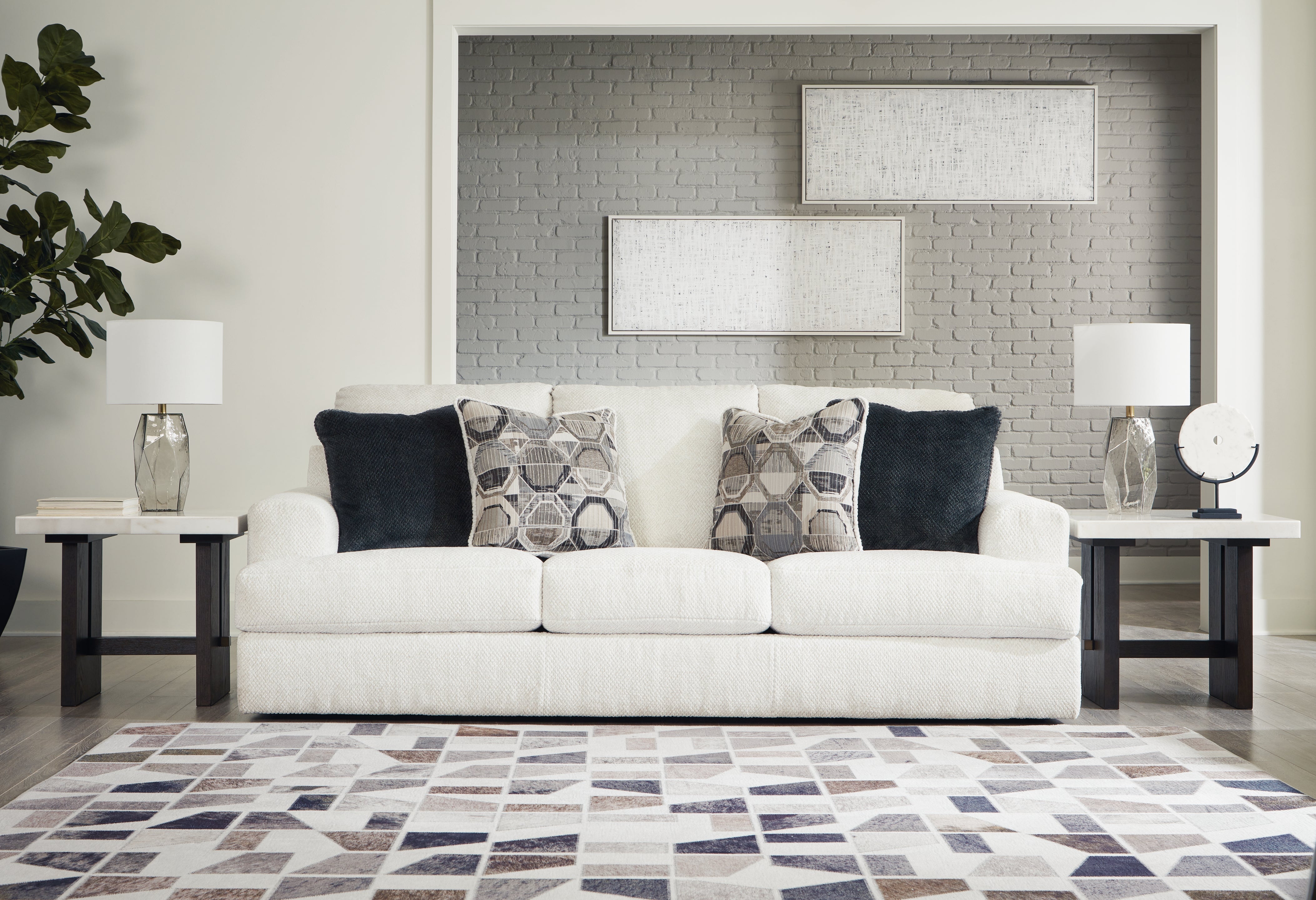 Hoover Furniture Outlet - Ashley Furniture - Karinne Sofa - Sofa - 3140338