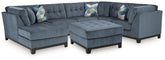 Hoover Furniture Outlet - Ashley Furniture - Maxon Place 3-Piece Sectional and Ottoman - 3-Piece Sectional and Ottoman - 33003U3