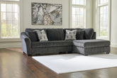 Hoover Furniture Outlet - Ashley Furniture - Biddeford 2-Piece Sectional with Chaise - LAF 2-Piece Sectional with Chaise - 35504S2