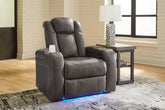 Hoover Furniture Outlet - Ashley Furniture - Fyne-Dyme Power Recliner - PWR Recliner/ADJ Headrest - 3660213