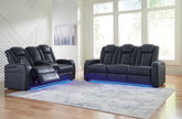 Hoover Furniture Outlet - Ashley Furniture - Fyne-Dyme Power Reclining Sofa and Loveseat - Power Reclining Sofa and Loveseat - 36603U1