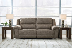 Hoover Furniture Outlet - Ashley Furniture - Laresview Reclining Sofa - 2 Seat Reclining Sofa - 3720381