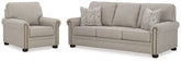 Hoover Furniture Outlet - Ashley Furniture - Gaelon Sofa and Chair - Sofa and Chair - 37307U4