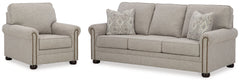 Hoover Furniture Outlet - Ashley Furniture - Gaelon Sofa and Chair - Sofa and Chair - 37307U4